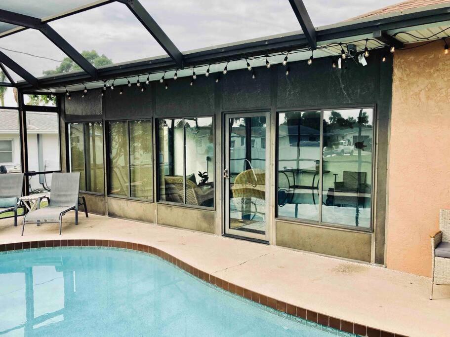 Heated Saltwater Pool Home Minutes To Beach Englewood Dış mekan fotoğraf